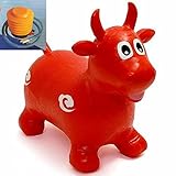 Crazy Animal Bouncer Space Hopper Inflatable Children indoor and Garden Flower/BULL
