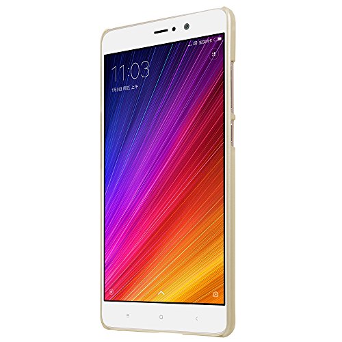 Nillkin Frosted Shield - Carcasa trasera protectora y antideslizante film de pantalla para Xiaomi Mi5S Plus - Dorado Nillkin Frosted Shield - Carcasa trasera protectora y antideslizante film de pantalla para Xiaomi Mi5S Plus - Dorado