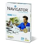 Marca : navigator Navigator Home Pack - Pack de 250 hojas, A4, 80 gr