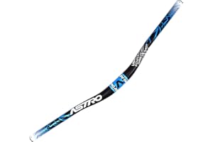 GRTE Manubrio Mountain Bike Leggero Aero Alluminio MTB Riser Bars 31.8×680/720/780mm Extra Lungo colorato Manubrio della Bicicletta