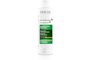 Vichy Dercos, Shampoo Anti-Forfora DS, Per Capelli da Normali a Grassi, Azione Riequilibrante, Effetto Anti-Ricomparsa, Arricchito con Disolfuro di Selenio e Acido Salicilico