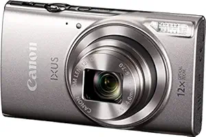 Canon IXUS-285 HS 20.2MP Point and Shoot Camera with 12x Optical Zoom(Silver)