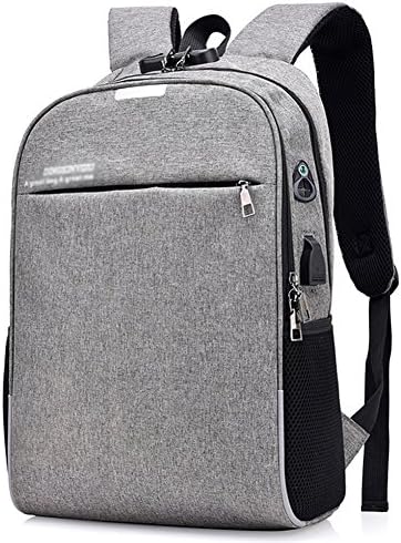 Business Lightweight Water Resistant Laptop Backpack, Multipurpose Shoulder Notebook Backpack with USB Charging Port &amp; Audio Jack, Anti-theft Lock Backpack for Work Men &amp; Women Fits Most 15.6 Laptops