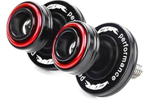 LLIDFONK Bobbins - Supporto di montaggio per Honda CBR600RR CBR1000RR CBR954RR CBR250R CBR 900RR 954RR 250R moto accessori bobbins forcellone (rosso)