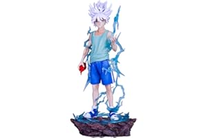 ZHONGKAIHUA Killua Zoldyck Figures, Anime Zoldyck Figure Statue PVC Action Figurine 21.5 cm, Ornaments Collection Gifts for Fans