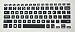 Saco Chiclet Keyboard Skin for Dell Vostro 3446 14 inch Laptop (Black/Clear) RS.300.00
