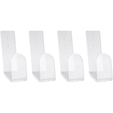 4 Stück Acryl Kampfsport Gürtel Display Set 10 Level Karate Gürtel Display Rack Taekwondo Gürtel Display mit Aufklebern für Erwachsene Karate Gürtelhalter Geschenke Zylinder Gürtel Display