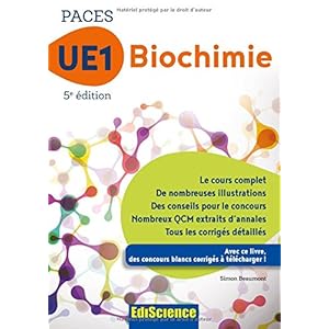 PACES UE1 Biochimie - 5e éd. Livre en Ligne - Telecharger Ebook