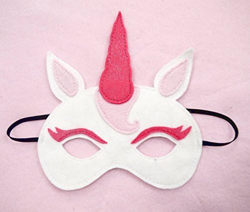 Unicorn Party Bag filler gift Mask costume Sparkly embroidered costume gift