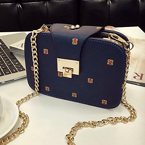 HKhuixin Handbag Shoulder Bag Crossbody Bags for Women - Shoulder Bags with Gold Chain - Classy Design Crossbody Purse,Female must