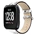 Produktbild TopTen Fan-Motive Fitbit Versa Armbanduhr Leder Band, verstellbar Sport Handgelenk Armband Strap, Ersatz Zubehör Armband für Fitbit Versa Gesundheit und Fitness Smartwatch M C