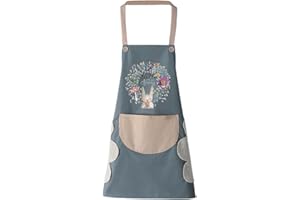 FAIRYGATE Aprons for Women Unisex Adjustable Apron Cooking Kitchen Chef for Home Kitchen Restaurant Coffee House