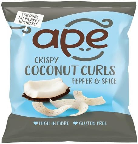 Ape Pepper and Spice Coconut Curls 20 g (Pack of 10)