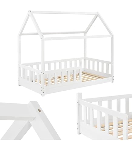 Kit Materasso 80X160 PROMO BASIC MONTESSORI, Alto 13 CM + 1 Cuscino Viscoelastico 80x35 1 Coprimaterasso 80x160