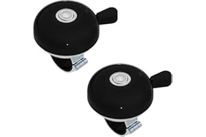 Greallthy Sonnette à Vélo Sonnette de vélo Vintage Robuste avec Un Son Clair et prolongé, résistante à la Rouille et à l'eau. s'adapte aux poignées de 22,2 à 28,6 mm.