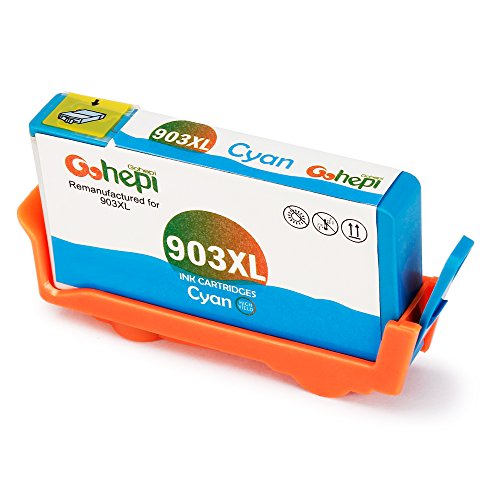 Gohepi 903XL Kompatibel für Druckerpatronen HP 903XL 903, 2 Schwarz/Blau/Rot/Gelb 5er-Pack Arbeiten mit HP OfficeJet 6950, HP OfficeJet Pro 6960 6970 - 2