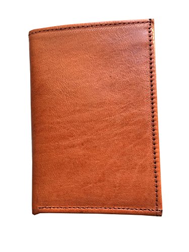 Preisvergleich Produktbild Geldbörse aus echtem Leder, handgefertigt für Herren.