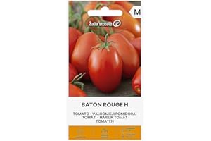 ŽALIA STOTELĖ Zalia stotele | Semillas TOMATE BATON ROUGE H | Semillas de hortalizas | Semillas de plantas | Semillas Tomate | Semillas de jardín | 1 paquete