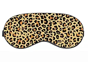 CC ENTERPRISES Mulberry Smooth Tiger Print Sleep Eye Mask