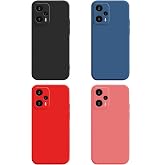 Microcase Xiaomi Poco F5 / Redmi Note 12 Turbo CamPRO Serisi Kamera Korumalı Silikon Kılıf - AL3427 (Kırmızı)