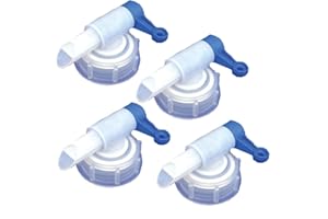 CHEMICAL SUPERSTORE Aeroflow Blue Tap Dispenser for 25 Litre Plastic Drums (4 Pack)
