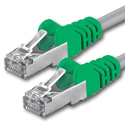 1aTTack CAT 5e Crossover FTP Netzwerk Patch-Kabel mit 2x RJ45 Stecker 3m