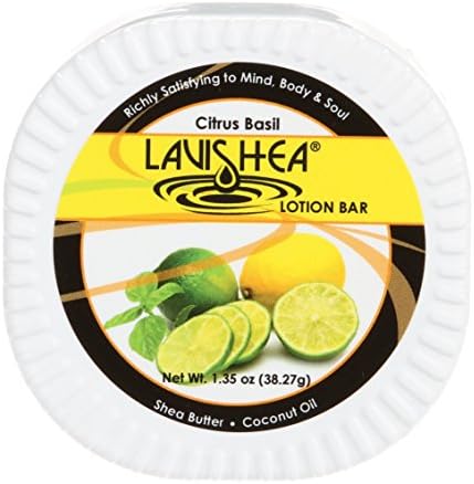 Lavishea Lotion Bar 1.35oz-Citrus Basil