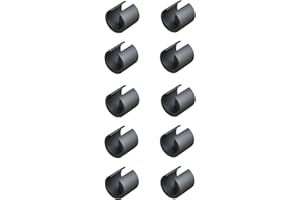 cyclingcolors 10x Patines Sillas Muebles pies Tope Tapas Tubos Redondos Tapones Plástico capuchón (D1: 28-30mm)