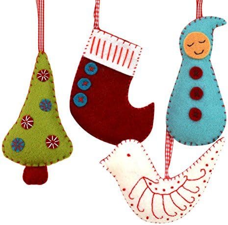 Corinne Lapierre Felt Christmas Decorations Sewing Craft Kit by Corinne Lapierre
