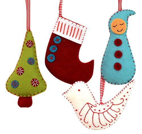 Corinne Lapierre Felt Christmas Decorations Sewing Craft Kit by Corinne Lapierre