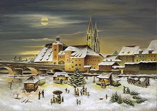 Preisvergleich Produktbild Adventskalender "Weihnachten in Regensburg"