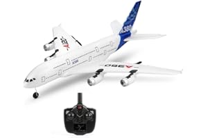 Efaso RC A-120 Zdalnie Sterowany Samolot z Wytrzymałego Materiału EPO, System Stabilizacji, 3-Kanałowy, 2,4 GHz, Pasażerski