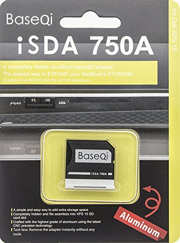 baseqi Aluminium MicroSD-Adapter für Dell XPS 38,1 cm 9550 - 2