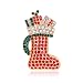 Produktbild HEHAHA-STUDIO Brosche Weihnachten Serie Brosche Weihnachten Stiefel Brosche, A (2 Pack)