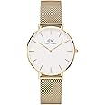 Daniel Wellington Men's Analog Japanese Quartz Watch with Stainless Steel Strap Melrose
