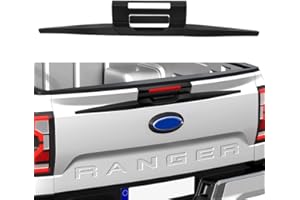 JHCHAN Heckklappe Außentürgriffe für Ford Ranger T9 2023 2024 2025 Wildtrak Raptor Wildtrak X Platinum Limited XL XLT Tremor Heckklappenabdeckung ohne Loch