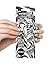 ThumbsUp Nails Ruskeala Monotone Marble Nail Wraps / Self-adhesive / Nail Foil Polish Strips / Full Coverage Nail Art Stickers / 20 Wraps Per Pack