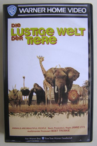 Preisvergleich Produktbild Die lustige Welt der Tiere [VHS]