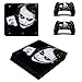 Produktbild Playstation 4 Slim + 2 Controller Aufkleber Schutzfolien Set - Joker /PS4 S