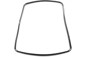 DL-pro Türdichtung für Whirlpool Bauknecht Ignis 481246688912 rundum 6Haken Dichtung Backofendichtung Gummidichtung Dichtungsgummi Dichtgummi Backofentürdichtung für Backofentür Backofen Ofen Herd