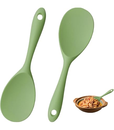 Spatola Cucina Silicone Utensili Cottura Antiaderenti Lavabili Set 4 Cucchiai Da Cucina In Silicone - 20 Cm Senza BPA Per Mescolare E Servire Cucchiai Silicone Set Cucchiai Per Pentole Antiaderenti