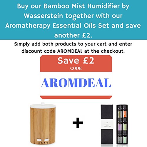 Die Top 6 Aromatherapie Öle – 100% reine ätherische Öle in einem Geschenkset 6 x 10 ml von WASSERSTEIN (Lavendel, Teebaum, Eukalyptus, Zitronengras, Orange, Pfefferminze) - 6