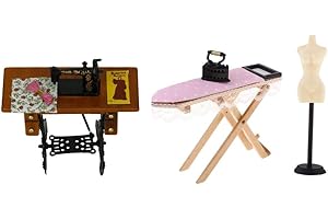 freneci Casa de Muñecas de Hierro en Miniatura, Modelo de Máquina de Coser