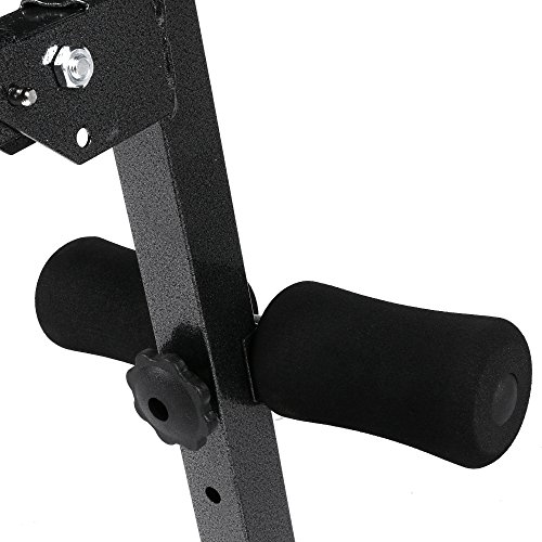 Ancheer klappbar Multifunktions-Hantelbänke,Bauchtrainer ,Rückentrainer ,Hantelbank Multi Winkel Plus, Sit-up Bank ,klappbar & verstellbar ,inkl. 2 Widerstandsbänder - 8