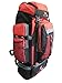 Produktbild Roamlite 80 85 Liter Backpacker Rucksack - Festival Camping Rucksack - Rucksack Wanderrucksack – Trekking-Rucksack - Super Leichte 1,2 Kg - Viele Fächer - XL Extra Groß - RL15KR (Schwarz Rot)