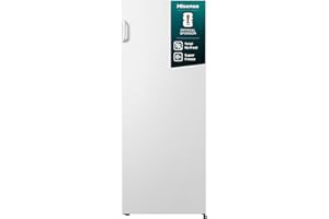 Hisense FV191N4AW2 Gefrierschrank/ TotalNoFrost/ SuperFreeze/ Türalarm/ Multiflow 360°/ BigBox/ 143,4 cm/ Gefrierteil 147 l/ 41 dB/ 205 kWh/Weiß