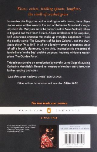 Book's Cover of The Garden Party and Other Stories