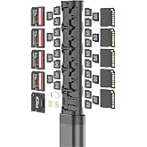 Coverzone microSD i&ccedil;in Alaşımlı Hafıza Kartı Depolama &Ccedil;ubuğu - Tam SD ve Nano Sim D&uuml;zenleyici DC536CB