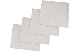 COZYWIND Glimmerscheibe Hohlleiterabdeckung für Mikrowelle Blätter Glimmerplatten Ofen Reparatur Teil Platten (130X130mm)