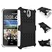 Produktbild HTC Desire 526G+ Case DRUnKQUEEn Heavy Duty Rugged Hybrid Armor Dual Layer Hard Shell Tire Tread Grenade Grip Combat Tyre Textured Cover with Kickstand